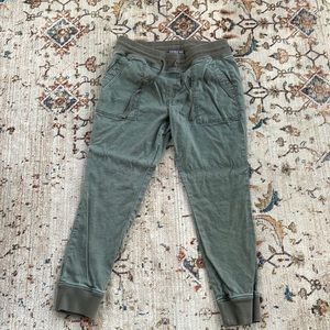 Level 99 Olive Green Cargo Joggers